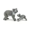 Schleich WILD LIFE Μητέρα Koala με μωρό 42566 Πράσινο-γκρι