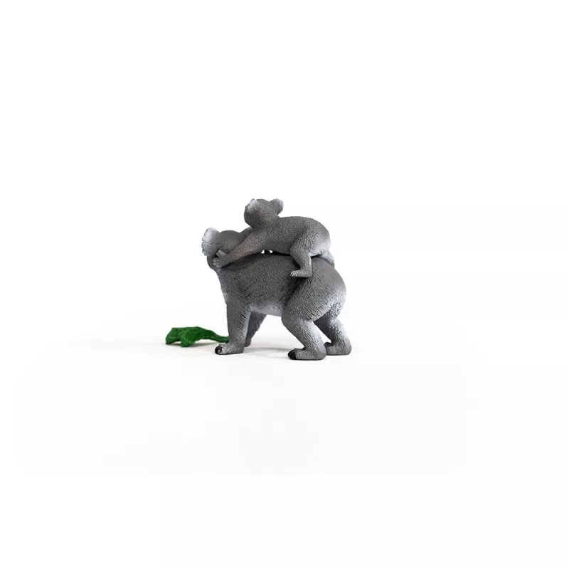 Schleich WILD LIFE Μητέρα Koala με μωρό 42566 Πράσινο-γκρι