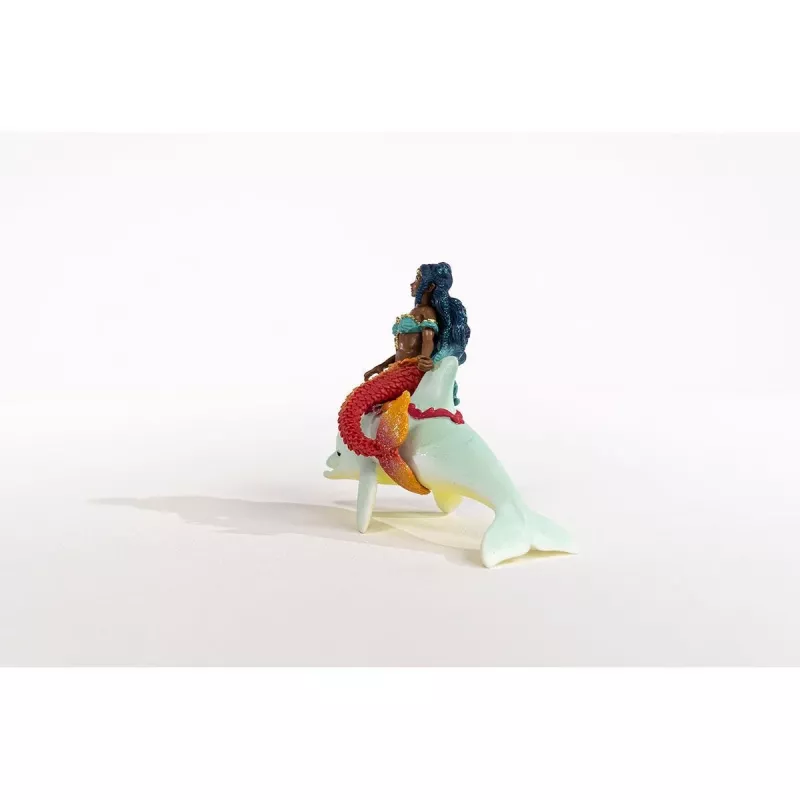 schleich Isabelle auf dem Delfin, 5 έτη, Πολύχρωμο