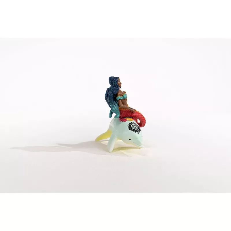 schleich Isabelle auf dem Delfin, 5 έτη, Πολύχρωμο