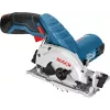 Bosch GKS 12V-26 Professional 06016A1001 δισκοπρίονο μπαταρίας, 12 V, λεπίδα 85 mm, χωρίς μπαταρία και φορτιστή, μπλε/μαύρο