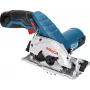 Bosch GKS 12V-26 Professional 06016A1001 δισκοπρίονο μπαταρίας, 12 V, λεπίδα 85 mm, χωρίς μπαταρία και φορτιστή, μπλε/μαύρο
