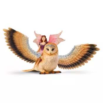 schleich BAYALA Νεράιδα σε πτήση πάνω σε Glam-Eule, 5 έτος(-η), Ηλιακές νεράιδες, Μονόκεροι & Νεράιδες, Πολύχρωμο, Πλαστικό