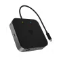 ICY BOX 7-in-1 USB4® DockingStation με διπλή έξοδο βίντεο, Ενσύρματο, USB4, 60 W, 3,5 mm, 10,100,1000 Mbit/s, Ανθρακί