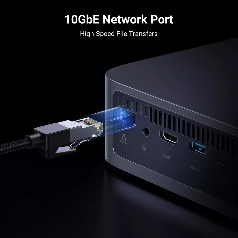 Ugreen DXP480T Plus NAS Desktop Intel® Core™ i5 8 GB DDR5 Γκρι