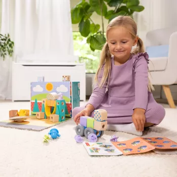 Melissa & Doug MDT BBN Blockables Town Pyst GML, 2 έτος(-η), 73 τεμ., Πλαστικό, Ξύλο