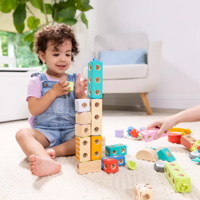 Melissa & Doug MDT BBN Blockables Town Pyst GML, 2 έτος(-η), 73 τεμ., Πλαστικό, Ξύλο