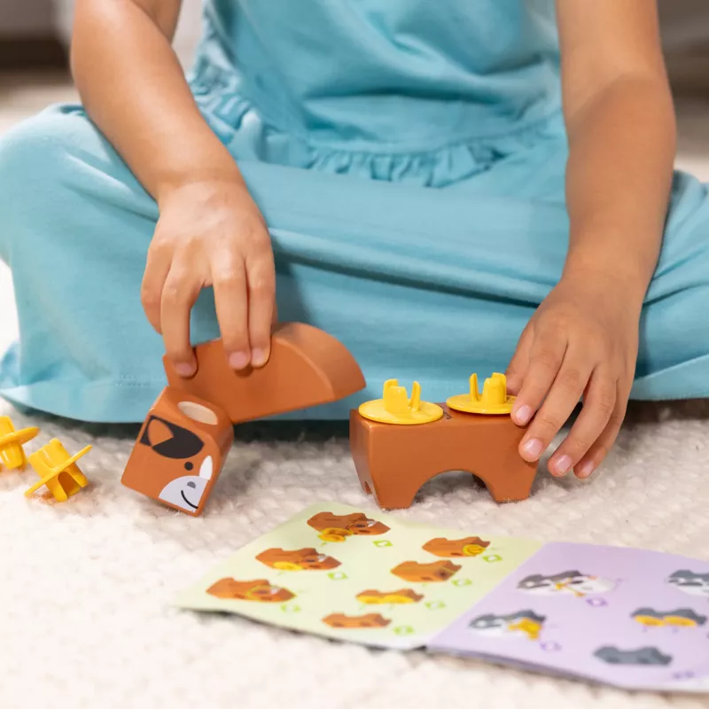 Melissa & Doug MDT BBN Blockables Farm GML, 2 έτος(-η), 56 τεμ., Πλαστικό, Ξύλο