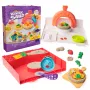 Kinetic Sand, SquishPizza σετ παιχνιδιού φούρνου πίτσας που φουσκώνει, Δημιουργικά πασχαλινά δώρα, Περιέχει 1 lb εύπλαστη άμμο παιχνιδιού & 5 εργαλεία, Παιχνίδι τροφίμων χειροτεχνίας παιδικό παιχνίδι