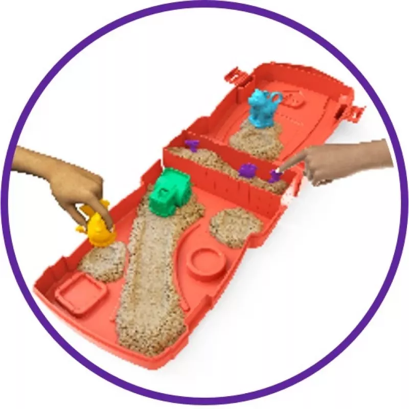 Spin Master Kinetic Sand - Sandy Farm Set, άμμος παιχνιδιού