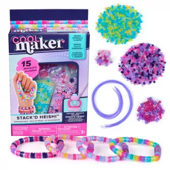 Spin Master Cool Maker Stack'd Heishi 6073900 σετ συμπλήρωσης για κατασκευή βραχιολιών, από 7 ετών