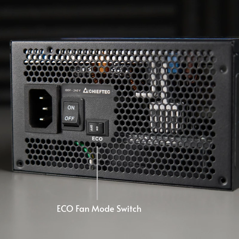 Chieftec Atmos τροφοδοτικό 850 W 20+4 ακίδων ATX ATX μαύρο