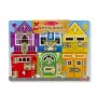 Melissa & Doug MDT MSK Latches Board Display GML, 3 ετών, ξύλο, πολύχρωμο