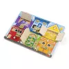 Melissa & Doug MDT MSK Latches Board Display GML, 3 ετών, ξύλο, πολύχρωμο