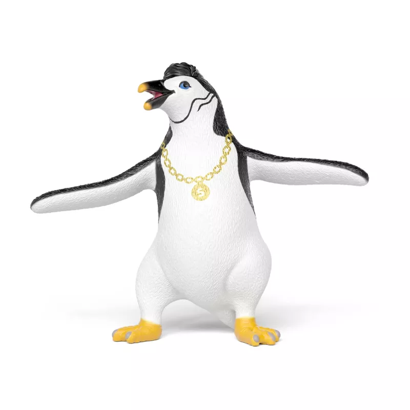 schleich Ο πιγκουίνος Juri με κολιέ, 3 ετών, πολύχρωμο, πλαστικό