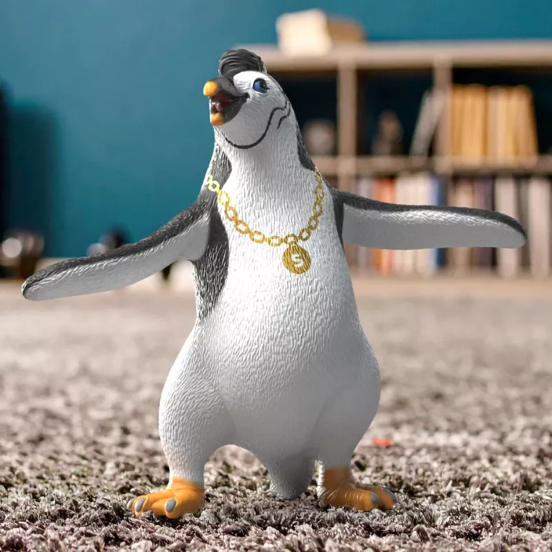 schleich Ο πιγκουίνος Juri με κολιέ, 3 ετών, πολύχρωμο, πλαστικό