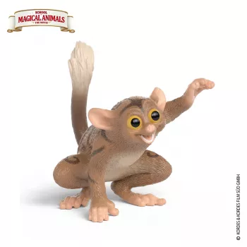 schleich Fitzgeraldo der Koboldmaki, 3 έτος(-η), πολύχρωμο, πλαστικό
