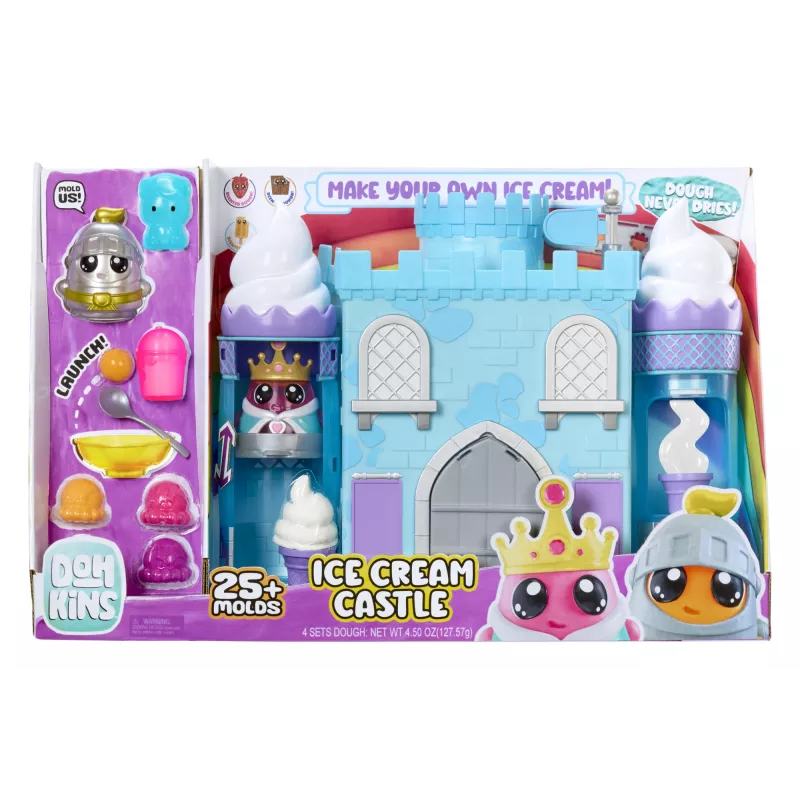 MGA Entertainment DohKins Ice Cream Castle 123095 σετ παιχνιδιού με πλαστελίνη, από 3 ετών