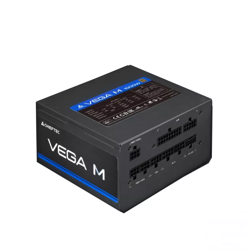 Chieftec Vega PPG-1000-C Τροφοδοτικό 1000 W 24-pol ATX ATX Λευκό