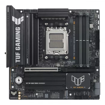 Μητρική ASUS TUF GAMING B850M-PLUS WIFI7 micro ATX, AMD B850, Socket AM5, DDR5, 4 DIMM, 256GB, Wi‑Fi 7, 2,5Gb LAN
