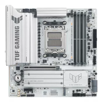 Μητρική ASUS TUF GAMING B850M-PLUS WIFI7 W, AMD B850, Socket AM5, micro ATX, DDR5, 4×DIMM, έως 256 GB, Wi‑Fi 7, 2,5Gb Ethernet