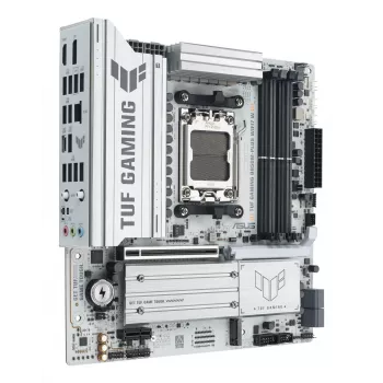 Μητρική ASUS TUF GAMING B850M-PLUS WIFI7 W, AMD B850, Socket AM5, micro ATX, DDR5, 4×DIMM, έως 256 GB, Wi‑Fi 7, 2,5Gb Ethernet