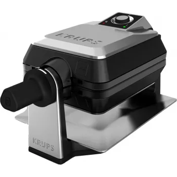 Krups FDD95D 2 βάφλες 1200 W μαύρο, ανοξείδωτο ατσάλι