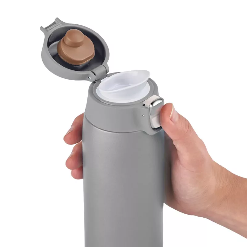 EMSA Light Mug 400 ml ασημί