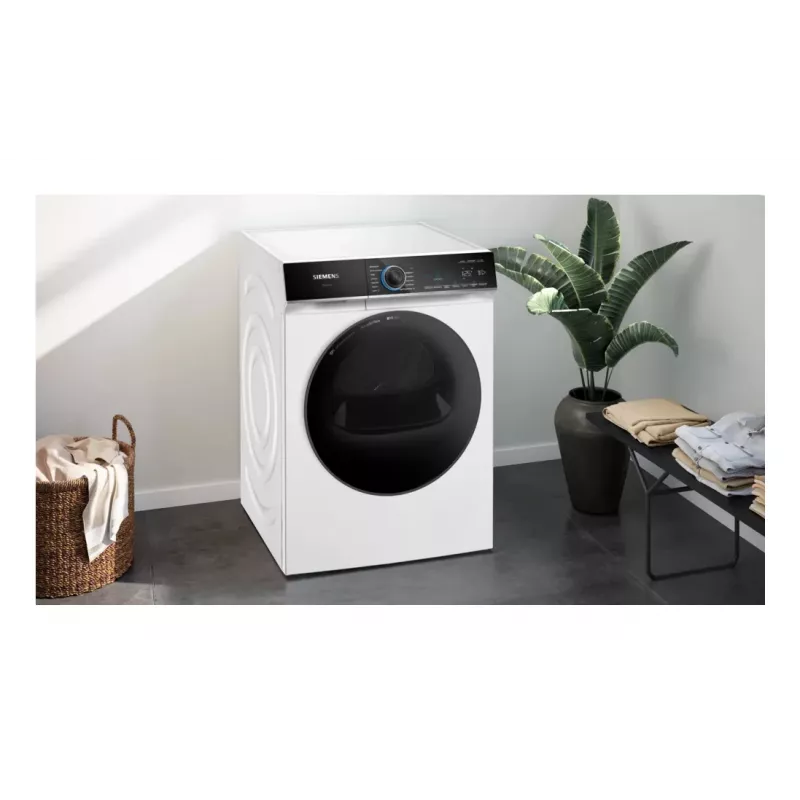 Siemens WR47B2C40 στεγνωτήριο ρούχων ελεύθερης τοποθέτησης μπροστινής φόρτωσης 9 kg λευκό