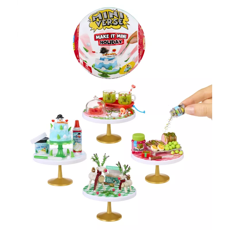 Miniverse Make It Mini Holiday, 8 ετών, πολύχρωμο, πλαστικό