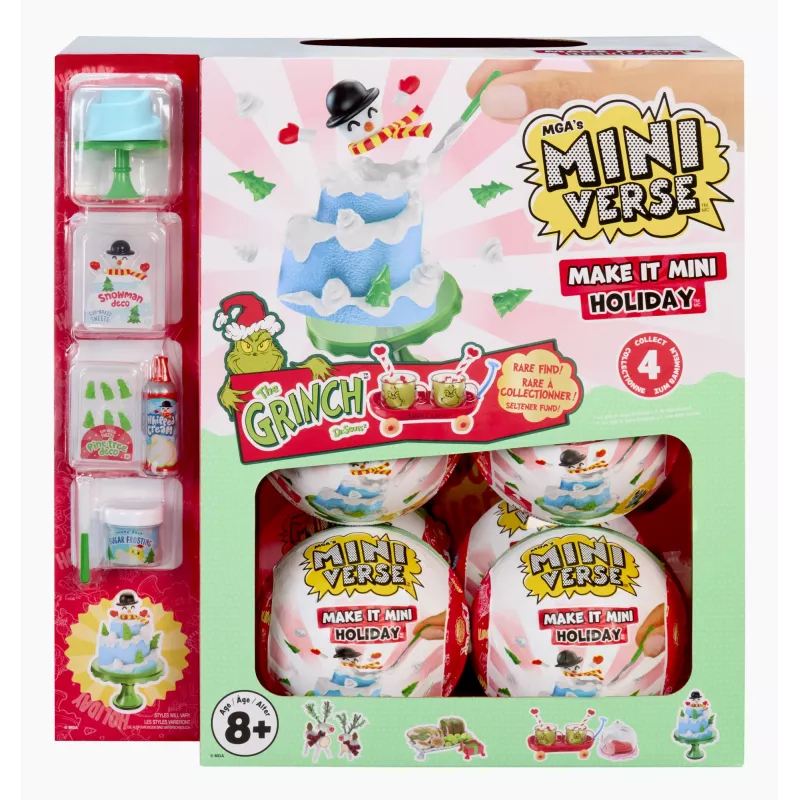 Miniverse Make It Mini Holiday, 8 ετών, πολύχρωμο, πλαστικό