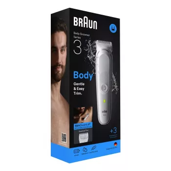 Braun Series 3 BG3530 περιποιητής σώματος/ξυριστική μηχανή γκρι