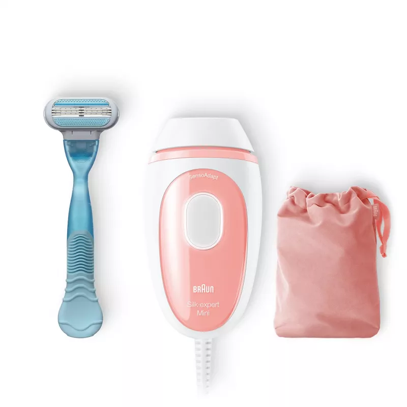 Braun Silk-expert Pro Silk-expert Mini Intense Pulsed Light (IPL) ροζ, λευκό