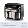Φριτέζα αέρα Ariete 4625/00 9 L 2100 W μαύρο ασημί