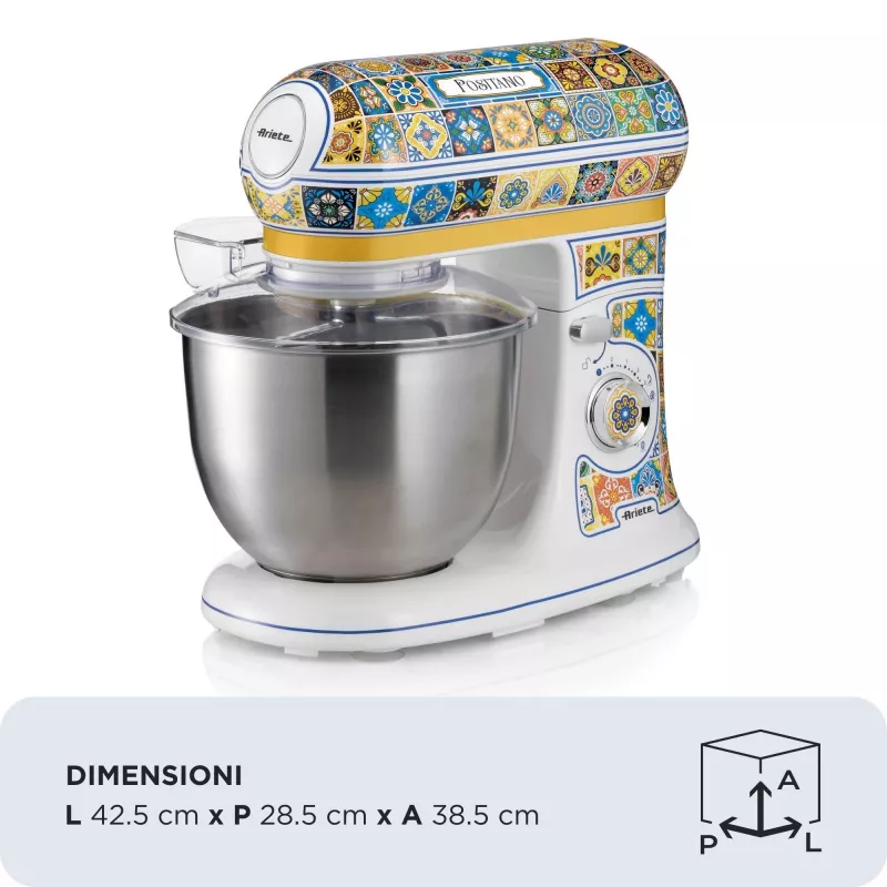 Κουζινομηχανή Ariete 1588/0P 1200 W πολύχρωμο κίτρινο