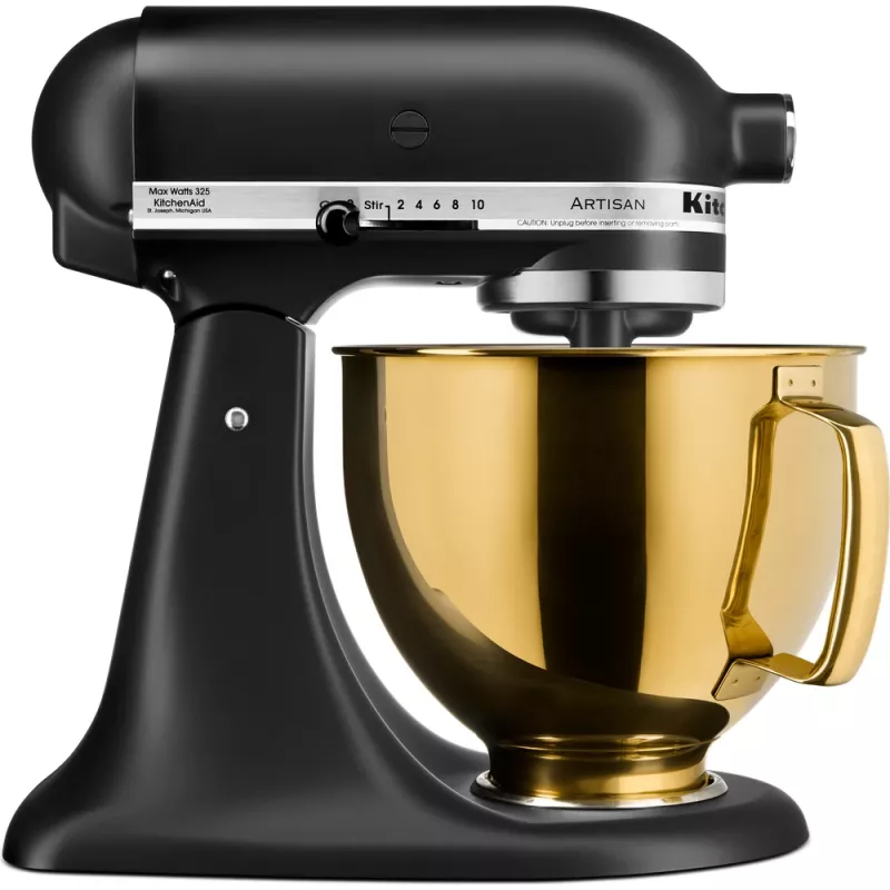 KitchenAid 5KSM125EBM μίξερ κουζίνας 300 W 4,8 L μαύρο