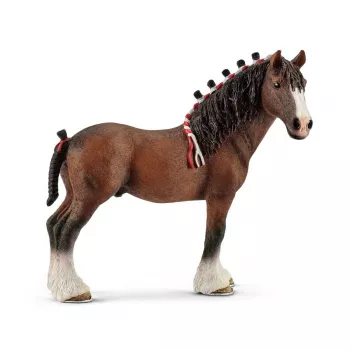 schleich FARM WORLD Clydesdale-Wallach, 3 έτος(-η), ζώα φάρμας / παιχνίδι φάρμας, άλογα, πολύχρωμο, πλαστικό, 1 τεμ.