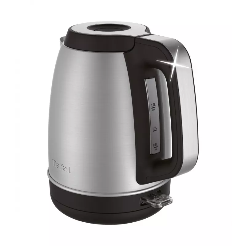 Βραστήρας Tefal KI280D 1,7 l 2400 W μαύρο, ανοξείδωτο ατσάλι