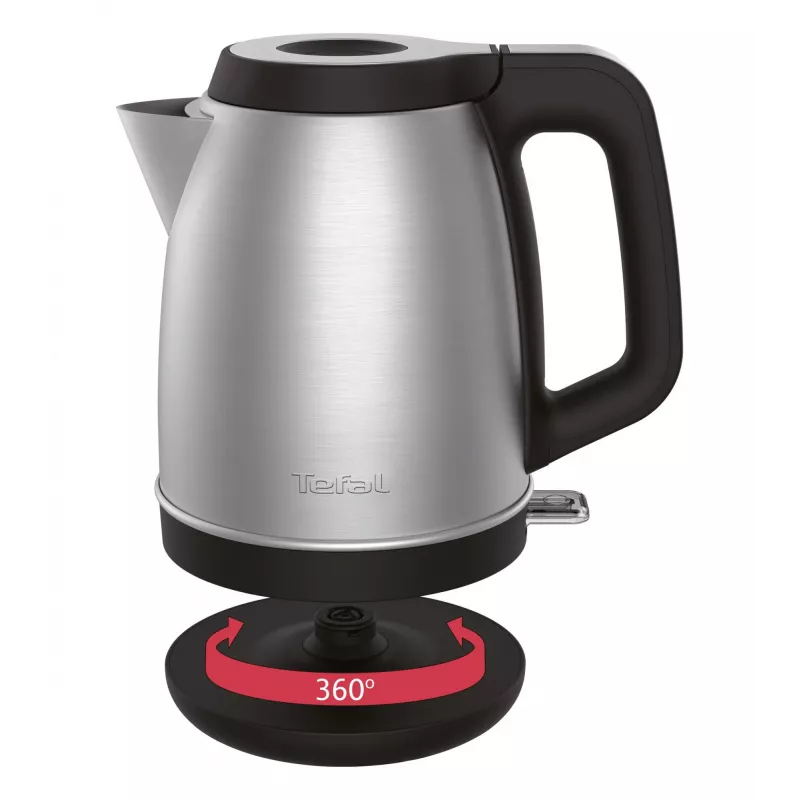Βραστήρας Tefal KI280D 1,7 l 2400 W μαύρο, ανοξείδωτο ατσάλι