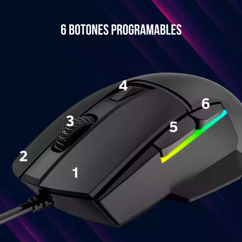 Ποντίκι Lorgar Jetter 357 Gaming οπτικό δεξιόχειρο