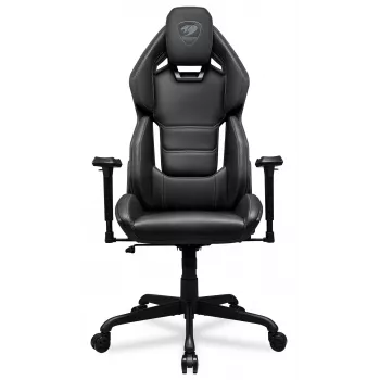Καρέκλα παιχνιδιών COUGAR HOTROD CGR-ARX-BLB, δερματίνη, μπράτσα 3D, έως 136 kg, μαύρη