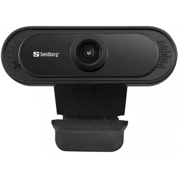 Sandberg USB webcam 1080P Saver, 2 MP, 1920 x 1080 pixel, Full HD, 30 fps, 1920x1080@30fps, 1080p