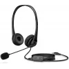 HP Stereo USB Headset G2, ενσύρματο, γραφείο/callcenter, 90 g, headset, μαύρο