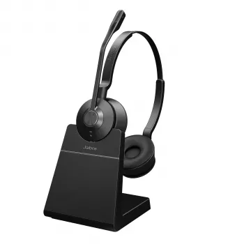 Jabra Engage 55 - USB-C UC Stereo Stand, EMEA/APAC, ασύρματο, γραφείο/callcenter, 83 g, headset, μαύρο, Titan