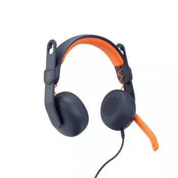 Headset Logitech Zone Learn On Ear 3.5mm jack