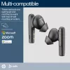 HP Poly Poly Voyager Free 60 UC Carbon μαύρα ακουστικά earbuds +BT700 USB-A adapter +Basic Charge Case