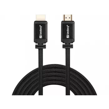 Καλώδιο HDMI 2.0 Sandberg 19M-19M, 2 m, HDMI Type A (Standard), HDMI Type A (Standard), μαύρο