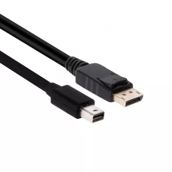 Καλώδιο Club 3D CAC-2163 Mini DisplayPort σε DisplayPort 1.2 HBR2, αρσενικό/αρσενικό, 2 m (6,56 ft), 4K60Hz
