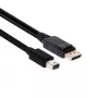 Καλώδιο Club 3D CAC-2163 Mini DisplayPort σε DisplayPort 1.2 HBR2, αρσενικό/αρσενικό, 2 m (6,56 ft), 4K60Hz