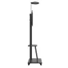Βάση οθόνης σήμανσης Techly ICA-TR33 177,8 cm (70 ίντσες) μαύρη